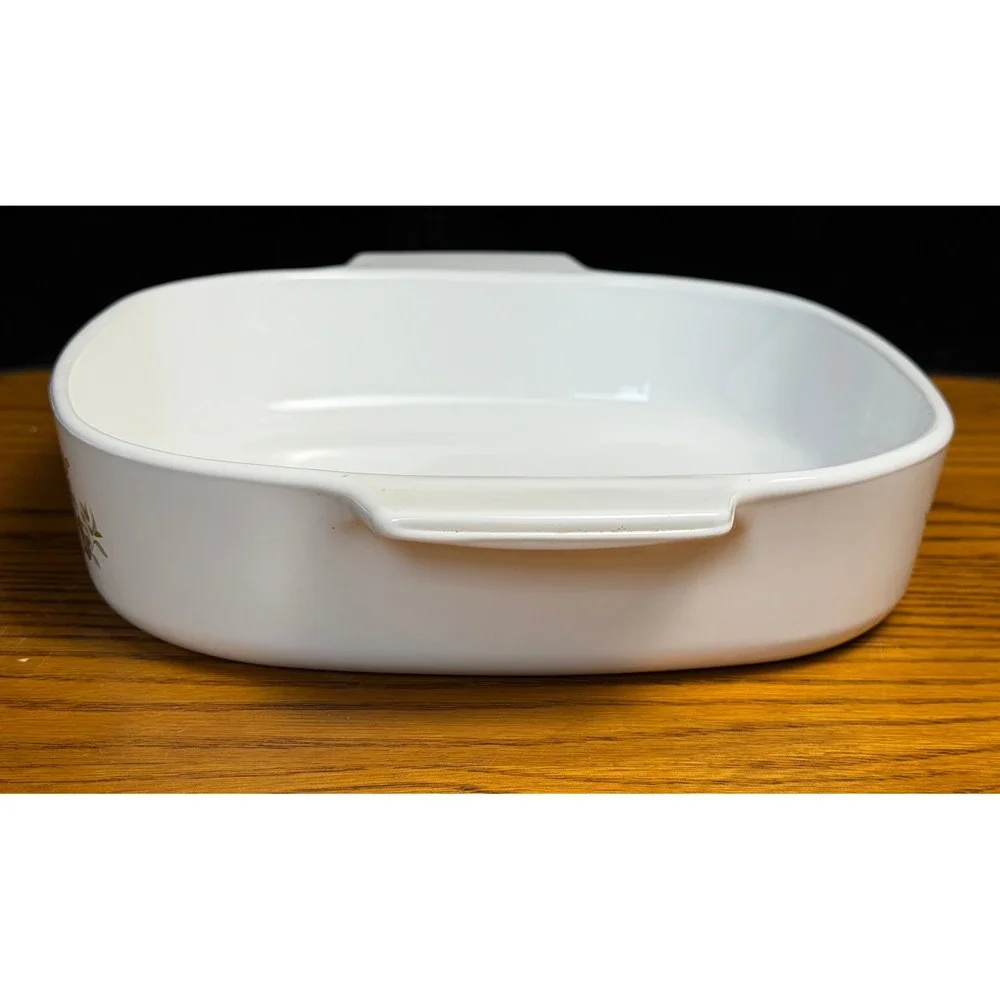 Vintage Corning Ware Spice O' Life 4 pc Set: 3qt Baker w/Lid, 10in and 8in Roast